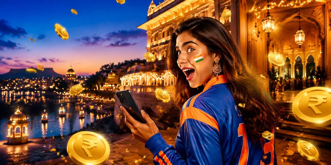 Cricket betting on mobile with rupee currency in India