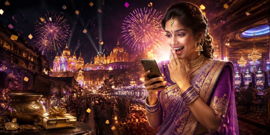 Indian player registering on mobile casino app